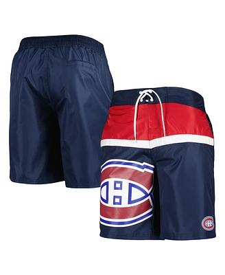 Starter Men's Navy Montreal Canadiens Sea Wind Swim Trunks