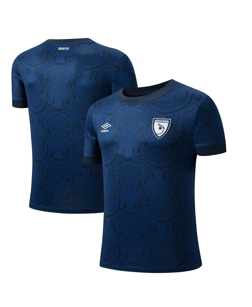 Umbro Men's Navy Guatemala National Team 2025 Pre-Match Jersey