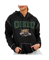 Gameday Couture Women's Black Ohio Bobcats Studded Pullover Hoodie