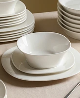 Stone Lain Quadro Dinner Plates, Set of 4
