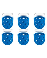 TarHong Color Base Jumbo Glasses, Set of 6