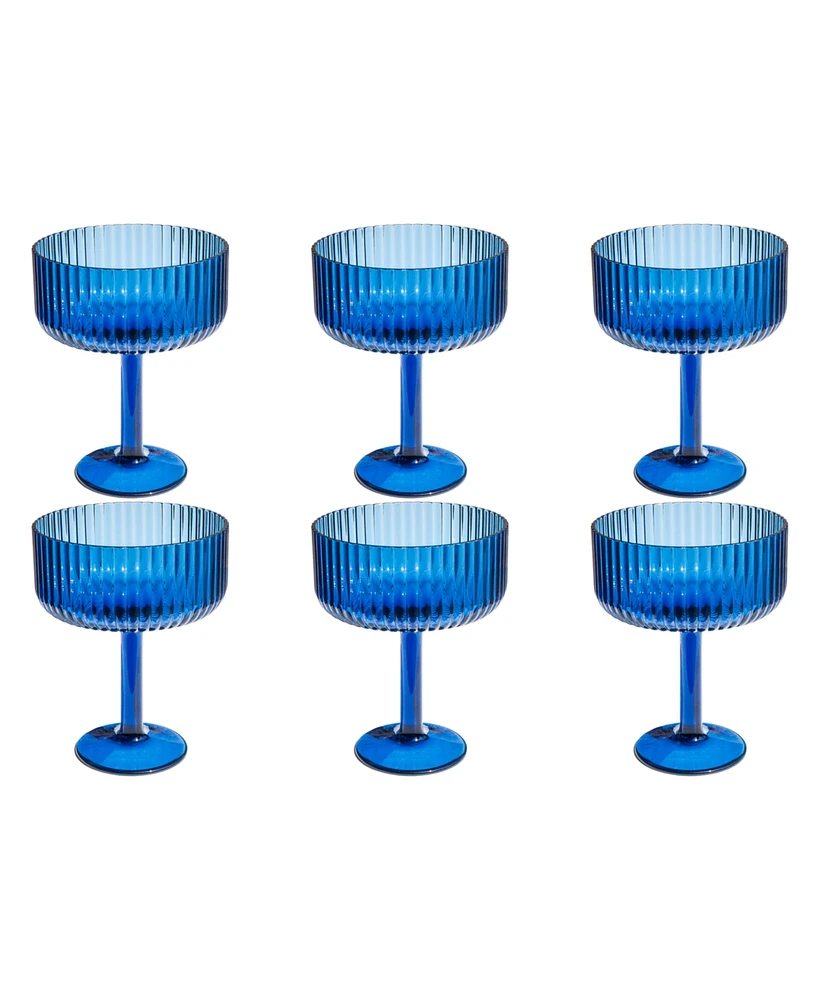 TarHong Mesa Coupe Glasses, Set of 6