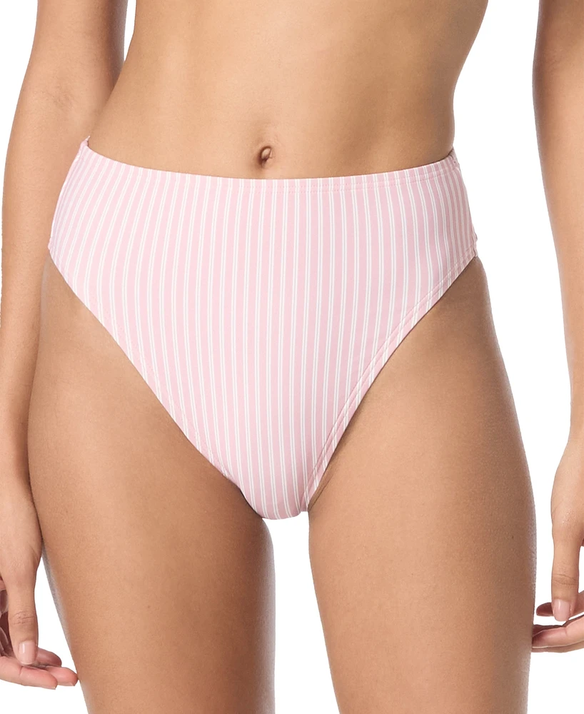 Michael Kors Women's Stripe High-Waist Bottoms