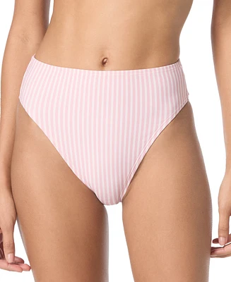 Michael Kors Women's Stripe High-Waist Bottoms