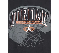 Jordan Big Boys Short-Sleeve Hoop Up Graphic T-Shirt