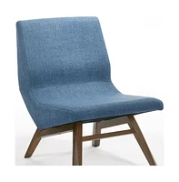 Lounge Chair with Ottoman – Upholstered Design for Relaxation