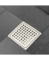 6 Inch Square Shower Floor Drain
