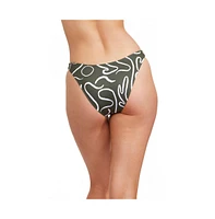 Luma Gottex Women's Artsy Chic High Leg Bottom