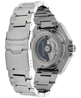 Spinnaker Men's Dumas Gmt Automatic Solid Stainless Steel Bracelet Watch