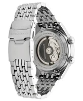 Spinnaker Men's Bradner Gmt Automatic Solid Stainless Steel Bracelet Watch