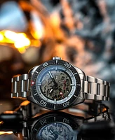 Spinnaker Men's Croft 42 Skeleton Automatic Solid Stainless Steel Bracelet Watch