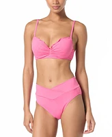 Coco Reef Women's Lavish Ruffle-Edge Bikini Top