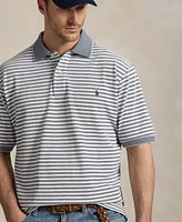Polo Ralph Lauren Men's Big & Tall Striped Oxford Mesh Shirt