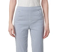 Hue Women's Spring Stripe Pedal Pusher Pants