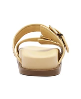 Schutz Women's Naomi Round Toe Flat Sandals