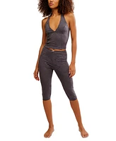 Free People Women's Full Bloom Capri Pajama Pants
