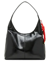 Madden Girl Carly Crinkle Medium Hobo Bag