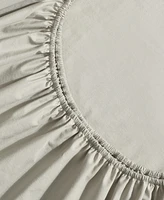Calvin Klein Washed Cotton Percale 4-Pc. Sheet Set