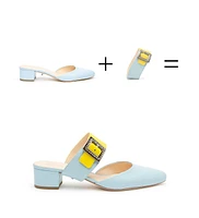Alterre Women's Agate Blue Grace Customizable Slides