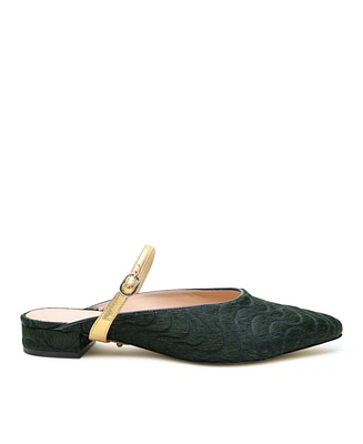 Alterre Women's Groovy Green Twiggy Customizable Point Slides