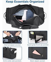 Urtala 120L Travel Duffle Bag for Men and Women, Urtala 34” Large Duffle Bag for Traveling with Shoes Compartment, Foldable Travel Duffel Bags,