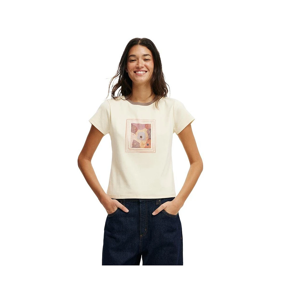 Cotton On Women's Lcn Baby Graphic Tee