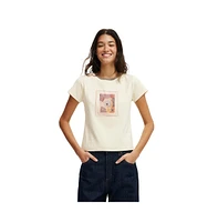 Cotton On Women's Lcn Baby Graphic Tee