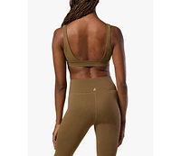 WeWoreWhat Women's V-neck Bralette