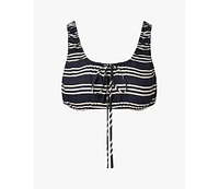 WeWoreWhat Women's Scrunchie Crop Top
