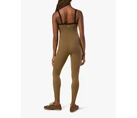 WeWoreWhat Women's Contrast Strap Jumpsuit
