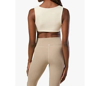 WeWoreWhat Women's Twist Front Bra Top