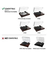 Fluance Vinyl Turntable and Record Accessory Kit With Record And Stylus Anti-Static Carbon Fiber Brushes