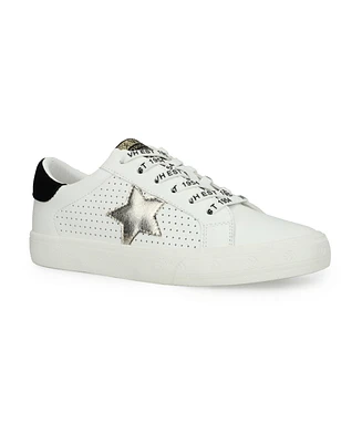 Grande - White Washed Gold Women's's Sneaker by
