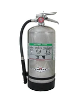 Amerex C260 6 Liter Class K Wet Chemical Fire Extinguisher with Stainless Steel Valve & Wall Hanger for Kitchen Use