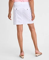 Style & Co Women's Zig-Zag Cargo Pocket Skirt, Exclusively at Macy's