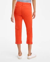Style & Co Women's Mid-Rise Curvy Capri Jeans, Exclusively at Macy's