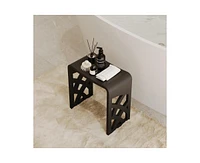 Casainc Freestanding Solid Surface Bathroom Shower Stool
