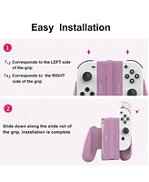 Detachable Controller Holder Grip Anti-skid and Anti-Impact Forsted Texture For Joy Con Gamepad Nintend Switch