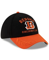 New Era Men's Black/ Cincinnati Bengals 2025 Nfl Draft 39THIRTY Flex Hat