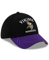 New Era Men's /Purple Minnesota Vikings 2025 Nfl Draft 39THIRTY Flex Hat