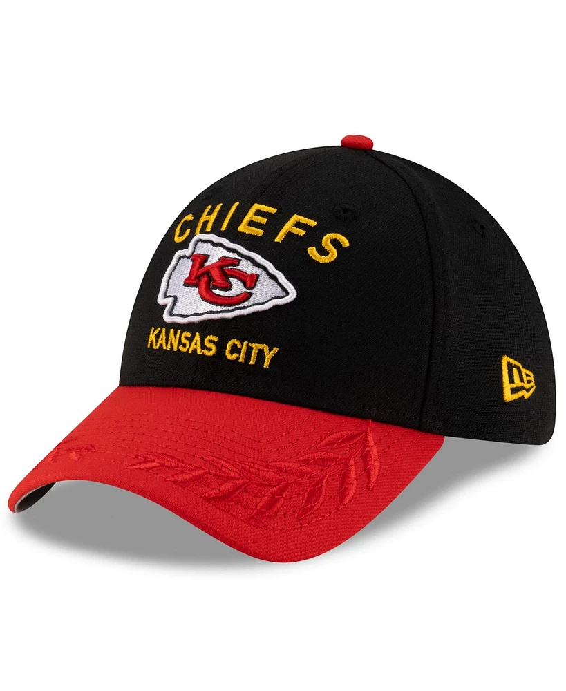 New Era Men's /Red Kansas City Chiefs 2025 Nfl Draft 39THIRTY Flex Hat