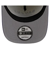New Era Men's Cream/Purple Baltimore Ravens 2025 Nfl Draft A-Frame 9FIFTY Snapback Hat