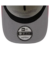 New Era Men's Cream/Red Tampa Bay Buccaneers 2025 Nfl Draft A-Frame 9FIFTY Snapback Hat