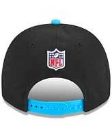 New Era Men's /Blue Carolina Panthers 2025 Nfl Draft A-Frame 9FIFTY Snapback Hat