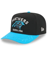 New Era Men's /Blue Carolina Panthers 2025 Nfl Draft A-Frame 9FIFTY Snapback Hat