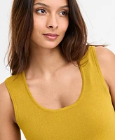 Tahari Asl Women's Sleeveless Sweater Tank Top, Regular & Petite