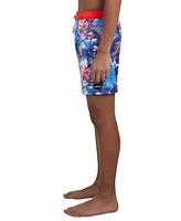 Hurley Big Boys Distorted Palm Swim Shorts