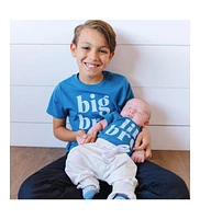 Sweet Wink Baby Boys Lil Bro Short Sleeve Bodysuit