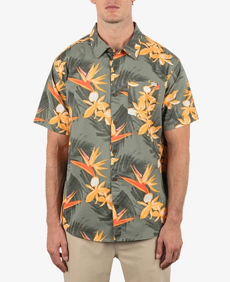 Hurley Men's Oao Lido Stretch Short Sleeve Shirt