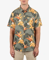 Hurley Men's Oao Lido Stretch Short Sleeve Shirt